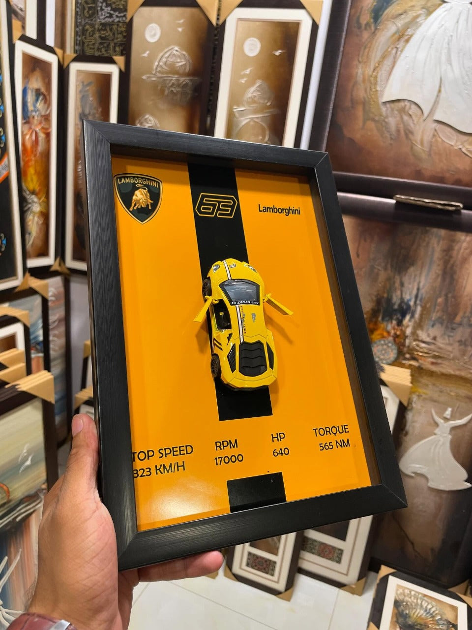 LAMBORGHINI WALL ART v1